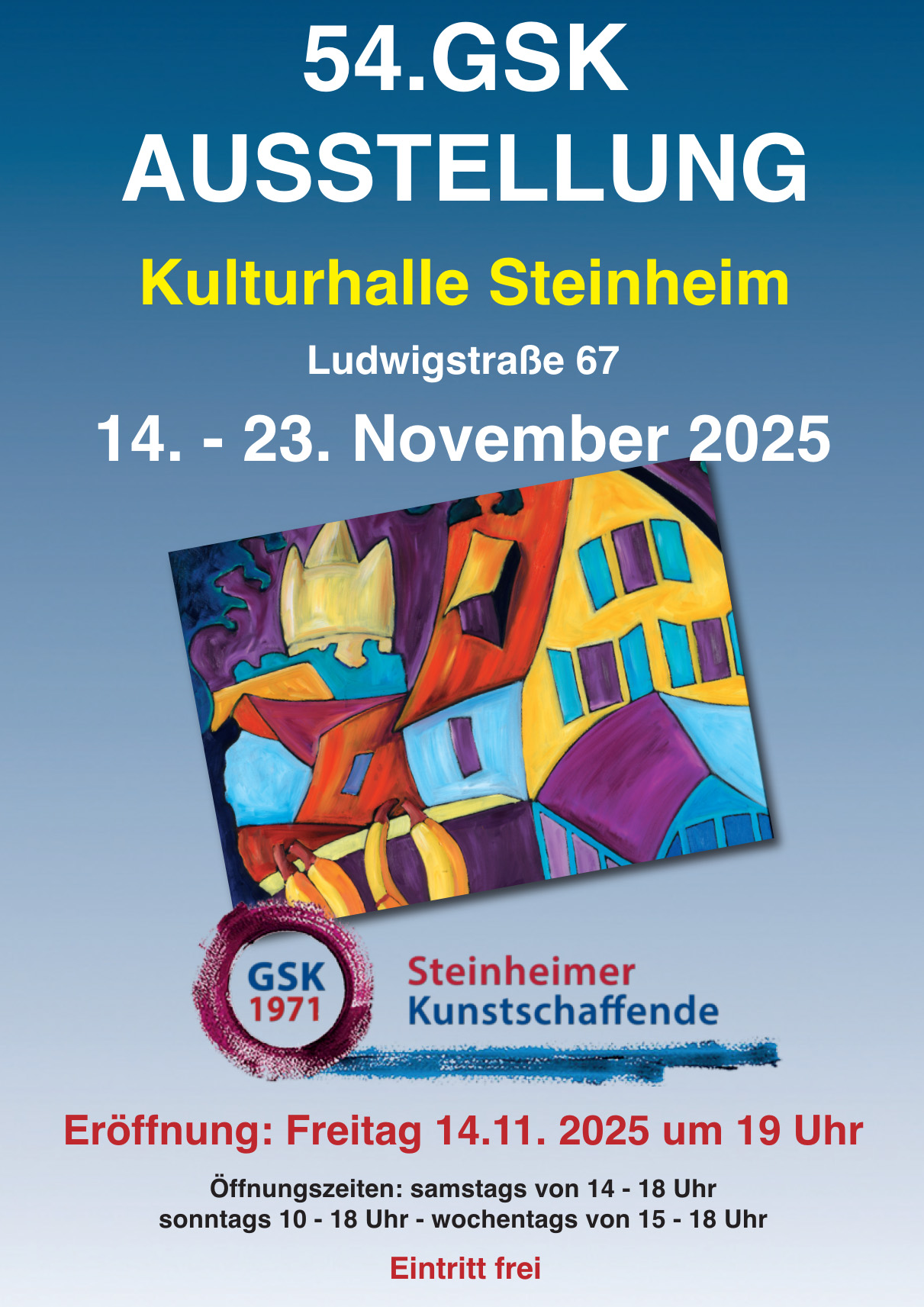 GSK bereitet 54. Jahresausstellung vor