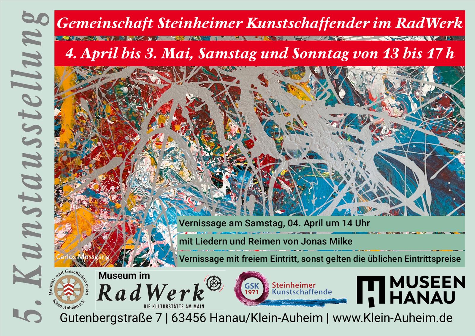 Kunst im RadWerk: Herzliche Einladung zur 5. Kunstausstellung